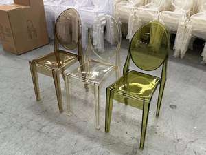 Silla de <span class=keywords><strong>diablo</strong></span> de alquiler transparente de boda de banquete de fiesta de clase alta - Product Image 6