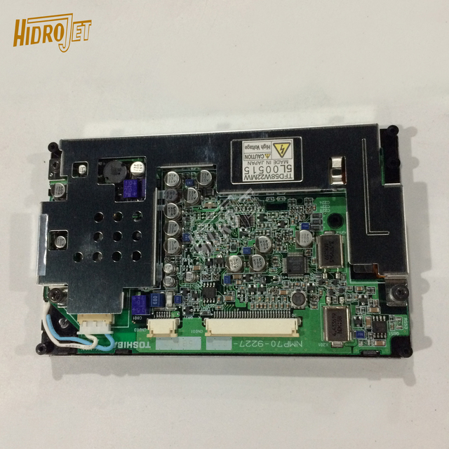 Original 5.8 Inch LCD for 320D ZX-3 Excavator LCD Screen Display Panel Monitor Replacement NMP70-9227 TFD58W22MW Repair Parts