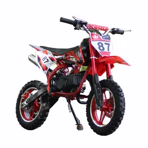 Moteur hors route Cross Dirt Bike 49cc 49cc 2 temps essence Mini moteur Cross Bike pour enfants