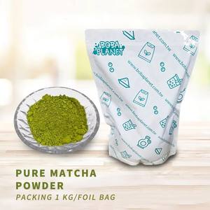 Té Matcha en Polvo de Taiwán para Hornear, 20 Bolsas por 1 kg, 2 Años de Duración, Almacenamiento a Temperatura Ambiente - Product Image 2