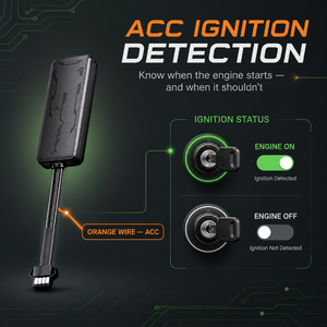 เครื่องติดตาม GPS สำหรับยานพาหนะ GT06 JT808 รองรับโปรโตคอลแบบ Hardwired  พร้อมฟังก์ชั่นตรวจสอบสถานะ ACC  ใช้งานได้กับรถบรรทุก รถพ่วง และยานพาหนะอื่นๆ - Product Image 4