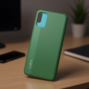 Cover posteriore Realme per RMX2170, scocca verde per cellulare - Product Image 3