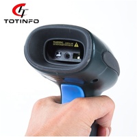 TOTINFO Lecteur de codes-barres 1D 2D QR Scanner de paiement mobile Capteur CMOS COM/USB Garantie de 2 ans Certifié CE Portable
