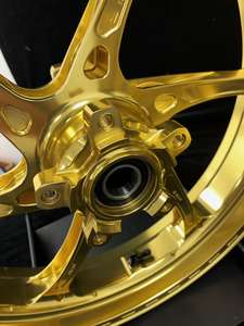 Nuevas llantas de motocicleta de aleación de aluminio forjado anodizado a color, personalizadas de alta gama, precio de fábrica, venta directa para KAWASAKI ZX-10R - Product Image 5