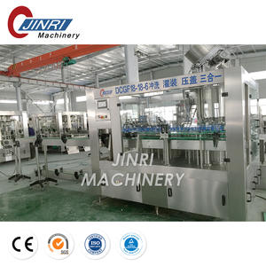 कांच की बोतलों में लुगदी के साथ कार्बोनेटेड फल रस के लिए बोतल भरने उत्पादन लाइन - Product Image 5