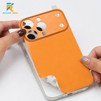 Pour iPhone 16 15 14 13 Pro Max, convertisseur en 17 18 Pro Max, autocollant de protection arrière avec faux protecteur d'objectif de caméra