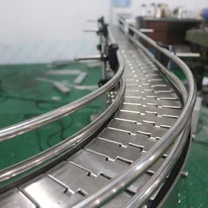 Transportador de rodillos flexible eléctrico de acero inoxidable para uso industrial Motor de rodamiento de correa de goma PU para minería de alimentos, incluida la bomba - Product Image 1