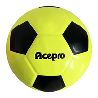 Ballon de football de qualité personnalisé pour match, en PVC laminé, OEM/ODM