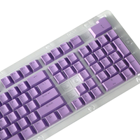 Custom Colorful Double Shot ABS Light Through Key Caps Keycaps for Mechanical Keyboard