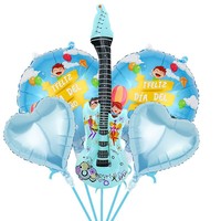Ballons Joyeuse Fête des Mères Version Anglaise 18 pouces Ballons en Aluminium Ronds en Forme de Cœur Décoration de Fête des Mères Ballon