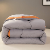 Couette d'hiver Alenhome, épaisse et chaude, 100% polyester, écologique, douce pour la peau, style simple, pour lit double