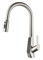 Robinet de cuisine en or rose, robinet de cuisine intelligent, robinet de salle de bain et de cuisine, mélangeur d'évier en acier inoxydable 304ss