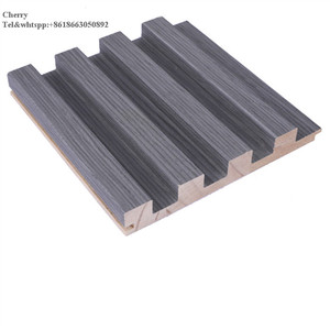Pannello Murale 3D Moderno <span class=keywords><strong>in</strong></span> PVC Effetto <span class=keywords><strong>Legno</strong></span> Intagliato/MDF <span class=keywords><strong>per</strong></span> <span class=keywords><strong>Rivestimento</strong></span> <span class=keywords><strong>Pareti</strong></span> Interne - Product Image 1