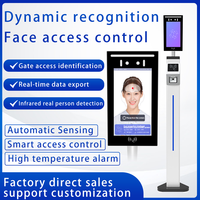 Máquina de Control de Acceso con Reconocimiento Facial Android Tndcent, con Registro de Asistencia, Huella Dactilar, RFID, Código QR y Lector de Tarjetas, OEM ODM