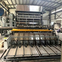 Machine automatique de fabrication de barquettes à œufs, type tambour rotatif, 10000 pièces/heure, avec ligne de séchage métallique pour la production de grands cartons à œufs en pâte à papier