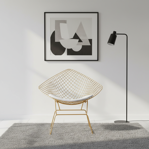 <span class=keywords><strong>Chaise</strong></span> de salle à manger élégante en fil métallique de style industriel avec coussin amovible, <span class=keywords><strong>chaise</strong></span> de patio extérieure élégante pour café - Product Image 6