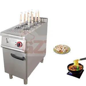 6 8 12 16 Gaten Commerciële Cateringapparatuur Voor Hotelrestaurantbenodigdheden Keuken Elektrisch Gas Pastakooktoestel Met Kast