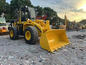 Cargador de ruedas Komatsu usado, máquina de construcción frontal japonesa original, motor, bomba, modelo 2021, carga nominal de 3 toneladas - Product Image 5
