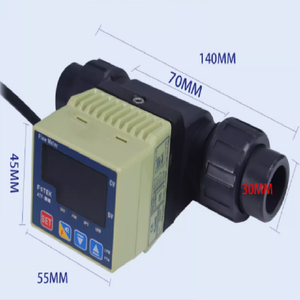 Baru 1 Buah <span class=keywords><strong>Flow</strong></span> <span class=keywords><strong>Meter</strong></span> <span class=keywords><strong>ATP</strong></span>-15-RS-PVC-DIN-EPDM Baru, Gratis Ongkir untuk PLC - Product Image 1