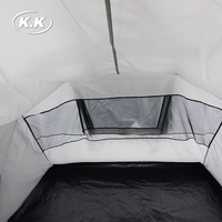 Kawagebo Kamp (KK) 14.8' X 7.6' Gonflable 10.4 ㎡   Tente de camping gonflable 210D Oxford avec auvent