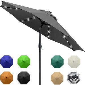<span class=keywords><strong>Parasol</strong></span> <span class=keywords><strong>de</strong></span> jardin avec lumières LED, parapluie <span class=keywords><strong>de</strong></span> <span class=keywords><strong>marché</strong></span>, parapluie <span class=keywords><strong>de</strong></span> Patio, parapluie <span class=keywords><strong>de</strong></span> <span class=keywords><strong>marché</strong></span> extérieur avec manivelle et inclinaison. - Product Image 3