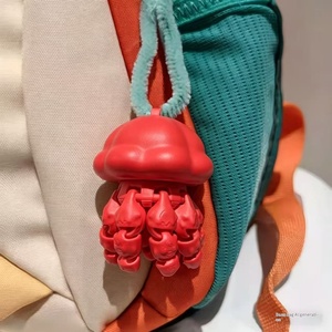 Lindo Mini Pulpo Impreso en 3D, Llavero Flexible y Móvil con Forma de Pulpo, Colgante Creativo para Bolsos, Adorno Portátil - Product Image 2