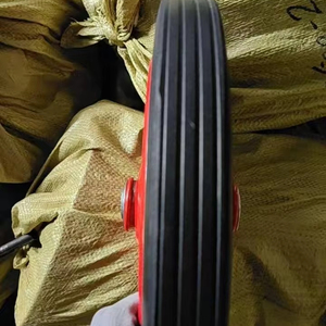 <span class=keywords><strong>Roue</strong></span> en caoutchouc massif 13X3 robuste <span class=keywords><strong>pour</strong></span> chariot à main, <span class=keywords><strong>brouette</strong></span>, chariot - Product Image 5