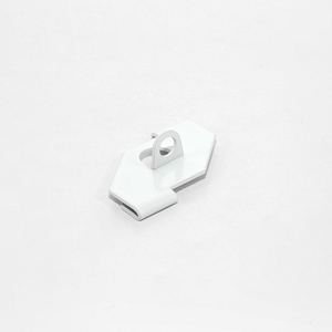 Clips de <span class=keywords><strong>plafond</strong></span> suspendu en acier blancs oblongs personnalisés en forme de T, <span class=keywords><strong>fixation</strong></span> pour rail de <span class=keywords><strong>plafond</strong></span> suspendu, matériel de <span class=keywords><strong>suspension</strong></span> pour éclairage LED - Product Image 1