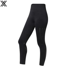 XTD de cintura alta de malla perforada mujer <span class=keywords><strong>fitness</strong></span> yoga usan polainas running Atlético funciona yoga pantalones cortos - Product Image 5