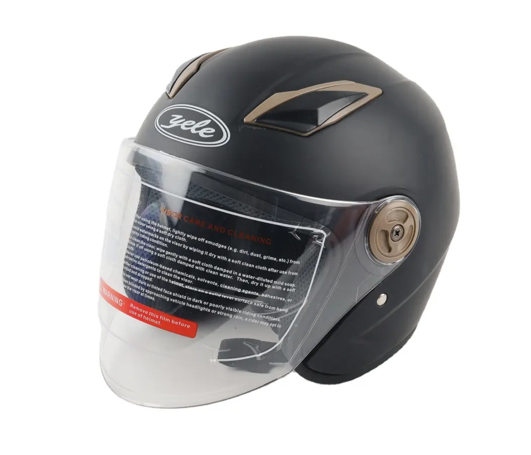 Motorfiets Veiligheid Half Gezicht Helm Multi Kleuren Dirtwholesale 208 Warm