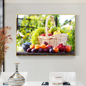 Dipinto su Tela Realistico di Frutta, Pittura Colorata di Cibo <span class=keywords><strong>per</strong></span> Decorazione Murale di Sala <span class=keywords><strong>da</strong></span> Pranzo e Ristorante - Product Image 4