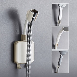 Support mural universel de haute qualité pour douchette à main, réglable, avec ventouse en silicone - Product Image 2