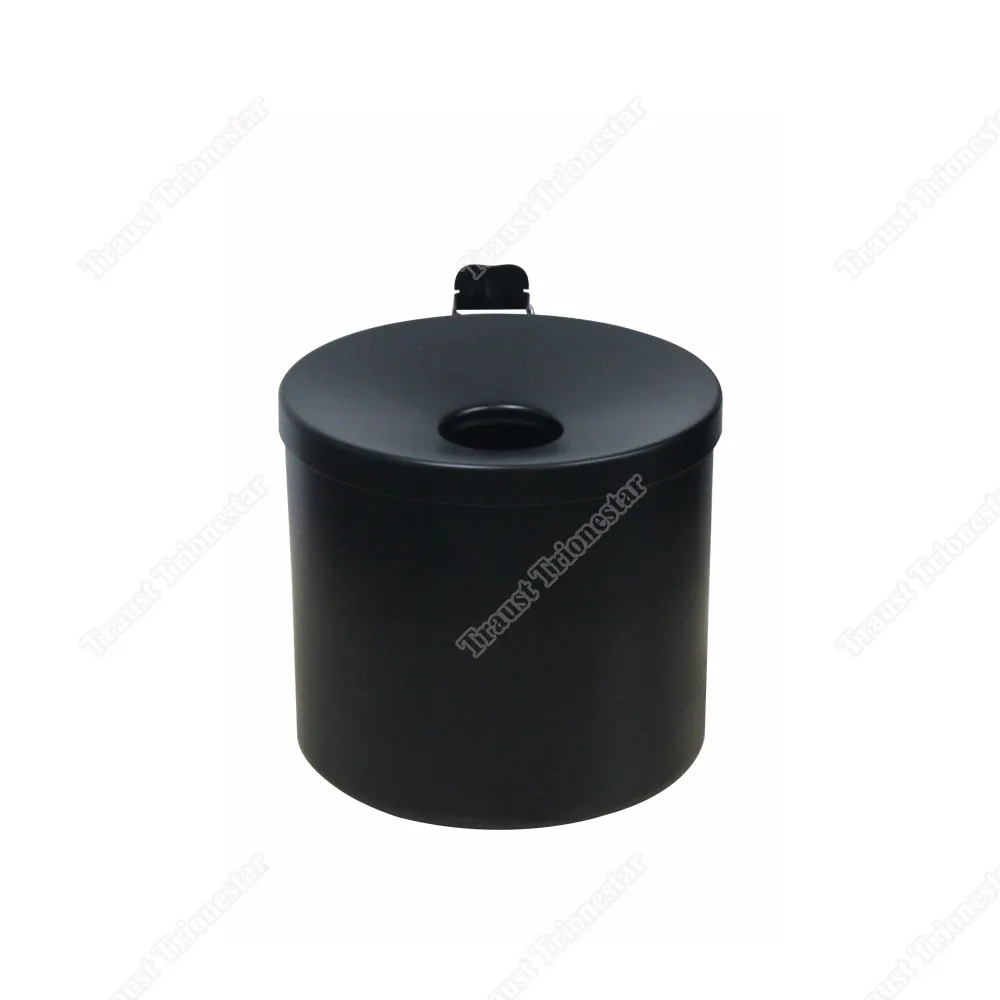 Traust outdoor wall mount smokers ashtray cigarette ash receptacle waste trash can bin