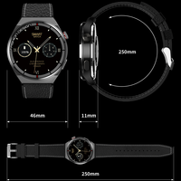 Reloj Inteligente H4 Pro Max con NFC, Batería de Gran Capacidad, Reloj Inteligente de Salud, Llamadas por BT, Carga Inalámbrica, Reloj Inteligente Deportivo de 1.62 Pulgadas, 3 Correas