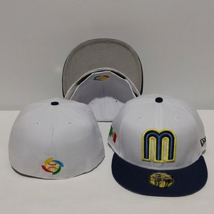 Cappello da Baseball Messicano Bestseller Transfrontaliero Sportivo Hip-hop con Scritta Ricamata Lettera M, Cappello da Uomo - Product Image 4