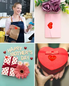 Autocollants de remerciement auto-adhésifs holographie étanche 300 pièces cardioïde merci 1.93x1.5in autocollants pour petites entreprises encre de soja - Product Image 3