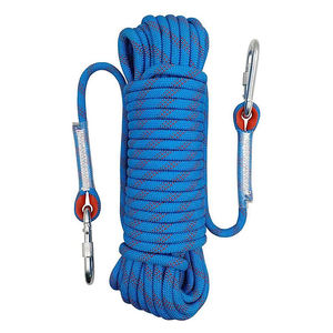 Corda de paraquedas para escalada de árvore, equipamento de resgate em gelo, para uso externo, 10.5mm de diâmetro 10m, 20m, 30m, corda com gancho - Product Image 5