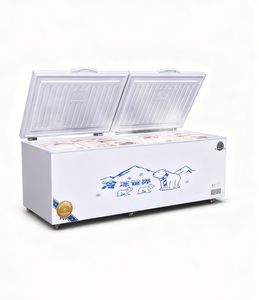Commercial Horizontal Mini Electric <strong>Freezer</strong> Large 420L Capacity <strong>Chest</strong> for Household Hotel RV Outdoor Use for English Version <strong>Big</strong> - Product Image 2