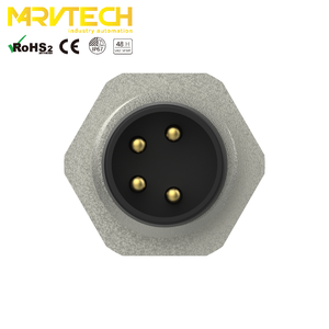 Carcasa de Zinc Fundido a Presión, Recubierta de Latón/Oro, con Clasificación IP67, 60V 4A, para FSAM4F-L, para Uso Automotriz - Product Image 4