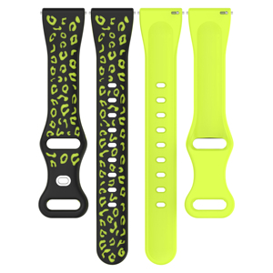 Correa de <span class=keywords><strong>reloj</strong></span> de silicona delgada con estampado de leopardo 12mm 16mm 18mm 20mm 22mm - Product Image 6