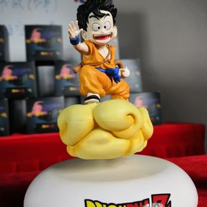 Figura de PVC de Anime Japonés DBZ de 15CM, Dragon Majin Buu Son <span class=keywords><strong>Goku</strong></span>, con Levitación Magnética, Versión Q, Juguete de Bola de Dibujos Animados Kawaii Coleccionable - Product Image 6