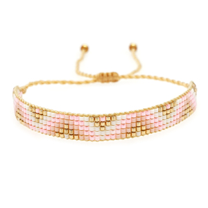Go2boho moda etnica <span class=keywords><strong>telaio</strong></span> bracciali gioielli modello geometrico regolabile Miyuki <span class=keywords><strong>perline</strong></span> bracciali per le donne - Product Image 3