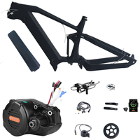 Cadre de vélo électrique en carbone Joyebikes, suspension intégrale, moteur Bafang M620 G510