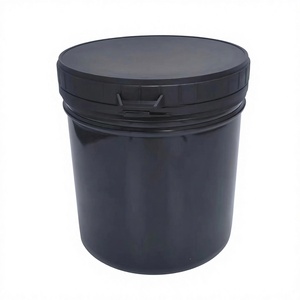 ถังพลาสติก 1.2 ลิตร สีดำ ฝาเกลียว HDPE บรรจุภัณฑ์ทั่วไป รูปทรงกระบอก - Product Image 4