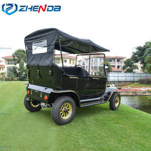 Coche Eléctrico Clásico de 6 Plazas, Diseño Retro, Estilo Antiguo, Seguro, Directo de Fábrica - Product Image 4