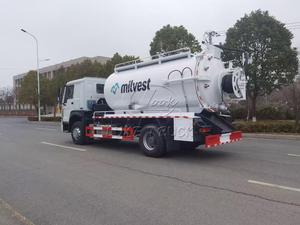 Camion de dragage multifonctionnel, châssis Howo 4×2, débouchage rapide des canalisations pour l'Afrique, l'Europe et le Moyen-Orient - Product Image 6