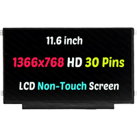 Écran de remplacement LCD mat 11,6 pouces NT116WHM-N21 sans fonction tactile, 30 broches, supports L/R, écran large HD LED, approvisionnement en gros