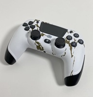 Controlador de Juego con Programación Macro para PS4, Compatible con PS4/Slim/Pro/PC, con Joystick 360°, Doble Vibración y Sensor de Movimiento de 6 Ejes