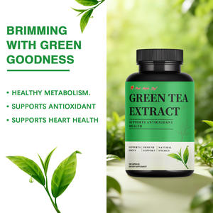 98% תמצית תה ירוק EGCG בכמוסות קשות - תוסף נוגד חמצון מאושר על ידי <span class=keywords><strong>CGMP</strong></span> - Product Image 2