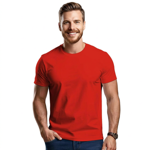 Custom 100% Cotton Unisex T-<b>Shirt</b> Low MOQ Blank O-Neck Customized Color <b>Silk</b> Screen Printed Eco-Friendly Quick Dry for <b>Men</b> - Product Image 1